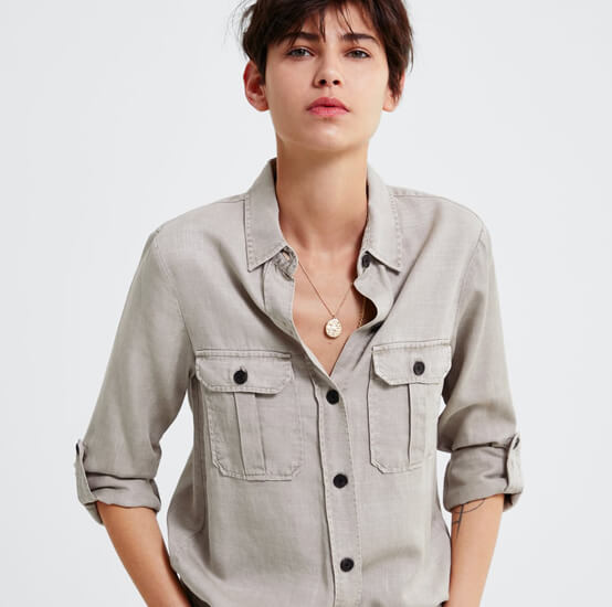 Shirt with pockets